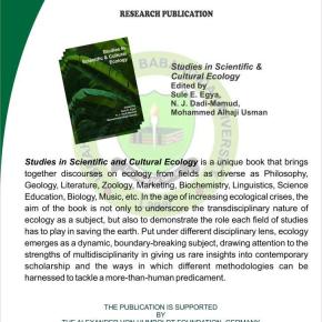 SEVHAGE Presents STUDIES IN SCIENTIFIC AND CULTURAL ECOLOGY (Edited by Professor Sule E. Egya, N. J. Dadi-Mahmud and Mohammed Alhaji Usman)