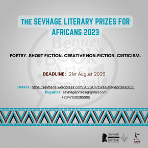📢🌍 ANNOUNCING: The SEVHAGE Literary Prizes for Africans 2023 – Unleashing African Creativity! (Deadline: 21st August 2023)